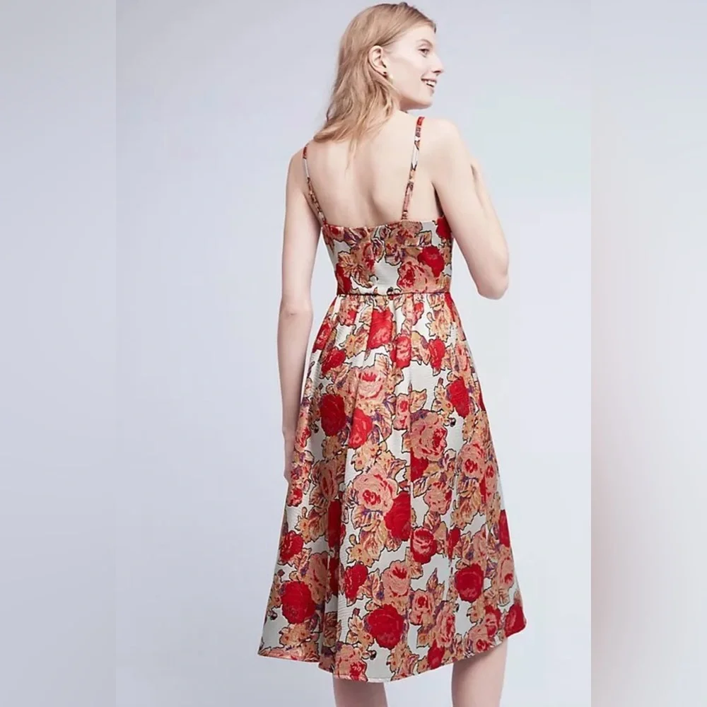 Rachel Antonoff NEW Floral Brocade Dress Size 2 - Picture 3 of 12